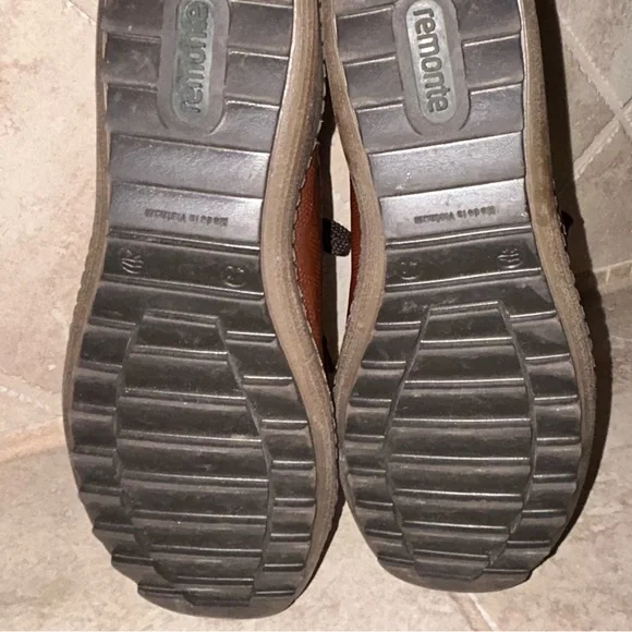 Remonte Women’s Leather Lace Up Boots - Picture 5 of 7